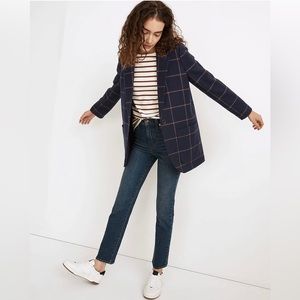 Madewell Larsen Blazer in windowpane